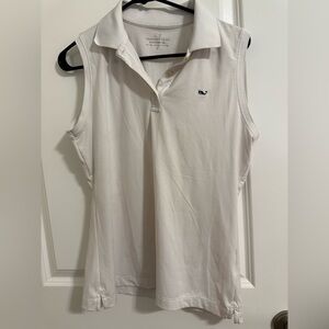 NWOT Vineyard Vines Cream Sleeveless Top